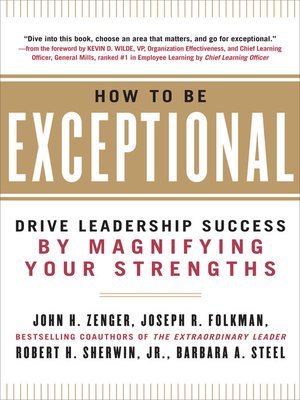 cover image of How to Be Exceptional
